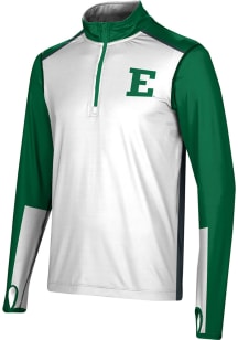 ProSphere Eastern Michigan Eagles Mens Green Counter Long Sleeve 1/4 Zip Pullover