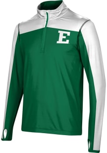 ProSphere Eastern Michigan Eagles Mens Green Sharp Long Sleeve 1/4 Zip Pullover