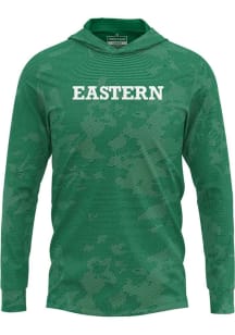 ProSphere Eastern Michigan Eagles Mens Green Disrupter Long Sleeve Hoodie