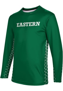 ProSphere Eastern Michigan Eagles Green Geometric Long Sleeve T Shirt