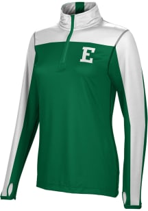 ProSphere Eastern Michigan Eagles Womens Green Sharp 1/4 Zip Pullover