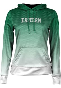 ProSphere Eastern Michigan Eagles Womens Green Zoom Hooded Sweatshirt