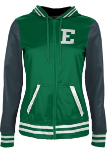 ProSphere Eastern Michigan Eagles Womens Green Letterman Light Weight Jacket