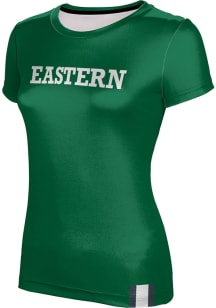 ProSphere Eastern Michigan Eagles Womens Green Solid Short Sleeve T-Shirt