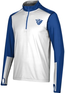 ProSphere Georgia State Panthers Mens Blue Counter Long Sleeve 1/4 Zip Pullover