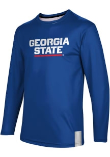 ProSphere Georgia State Panthers Blue Solid Long Sleeve T Shirt