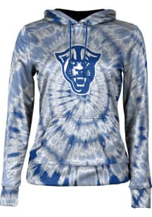 ProSphere Georgia State Panthers Womens Blue Tie Dye Hooded Sweatshirt