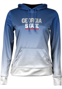 ProSphere Georgia State Panthers Womens Blue Zoom Hooded Sweatshirt