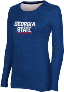 ProSphere Georgia State Panthers Womens Blue Heather LS Tee
