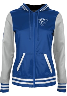 ProSphere Georgia State Panthers Womens Blue Letterman Light Weight Jacket