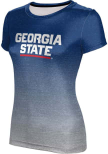 ProSphere Georgia State Panthers Womens Blue Ombre Short Sleeve T-Shirt
