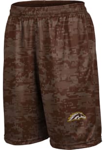 Mens Western Michigan Broncos Brown ProSphere Digital Shorts