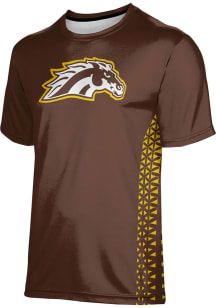 Western Michigan Broncos Brown ProSphere Geometric Short Sleeve T Shirt