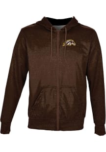 Mens Western Michigan Broncos Brown ProSphere Heather Light Weight Jacket