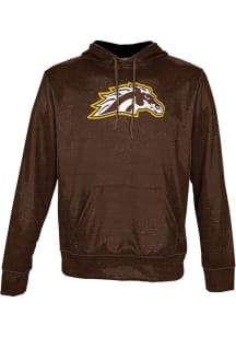 Mens Western Michigan Broncos Brown ProSphere Heather Hooded Sweatshirt