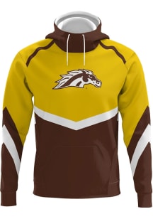 Mens Western Michigan Broncos Brown ProSphere Legacy Hooded Sweatshirt