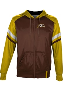 Mens Western Michigan Broncos Brown ProSphere Old School Light Weight Jacket