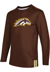 ProSphere Western Michigan Broncos Brown Solid Long Sleeve T Shirt