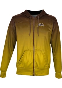 Mens Western Michigan Broncos Brown ProSphere Zoom Light Weight Jacket