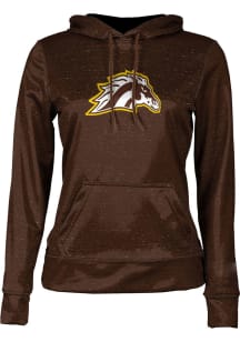 ProSphere Western Michigan Broncos Womens Brown Heather Hooded Sweatshirt