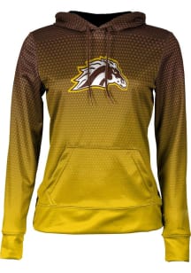 ProSphere Western Michigan Broncos Womens Brown Zoom Hooded Sweatshirt