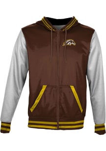 Youth Western Michigan Broncos Brown ProSphere Letterman Light Weight Jacket