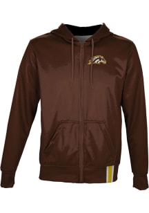 Youth Western Michigan Broncos Brown ProSphere Solid Light Weight Jacket