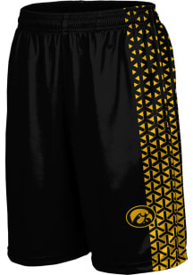 Mens Iowa Hawkeyes Black ProSphere Geometric Shorts