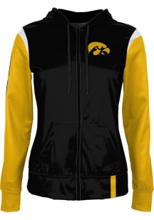 Womens Iowa Hawkeyes Black ProSphere Tailgate Light Weight Jacket