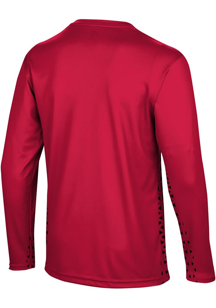 ProSphere Miami RedHawks Red Geometric Long Sleeve T Shirt