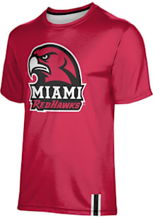 ProSphere Miami RedHawks Youth Red Solid Short Sleeve T-Shirt
