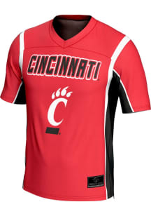 Mens Cincinnati Bearcats Red ProSphere Rival Design Football Jersey