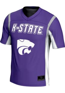 Mens K-State Wildcats Purple ProSphere Rival Football Jersey