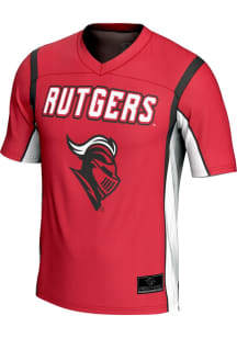 Mens Rutgers Scarlet Knights Red ProSphere Rival Football Jersey