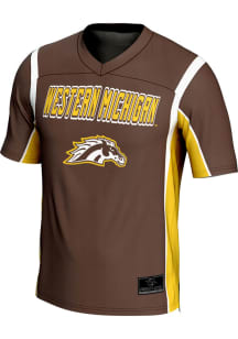 Mens Western Michigan Broncos Brown ProSphere Rival Football Jersey