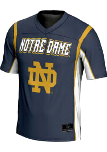 ProSphere Notre Dame Fighting Irish Youth Navy Blue Rival Football Jersey