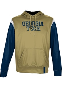 ProSphere GA Tech Yellow Jackets Mens Gold Tailgate Long Sleeve Hoodie