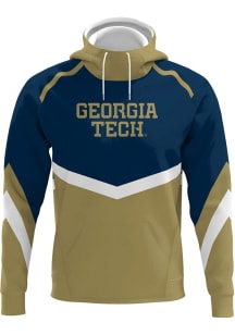 ProSphere GA Tech Yellow Jackets Mens Gold Legacy Long Sleeve Hoodie