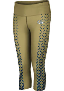 ProSphere GA Tech Yellow Jackets Womens Gold Geometric Pants