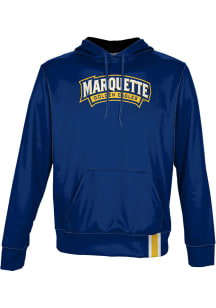 ProSphere Marquette Golden Eagles Youth Blue Solid Long Sleeve Hoodie