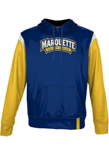 ProSphere Marquette Golden Eagles Youth Blue Tailgate Long Sleeve Hoodie