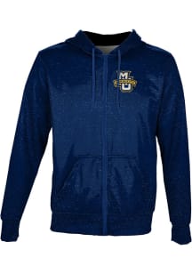 ProSphere Marquette Golden Eagles Youth Blue Heather Light Weight Jacket