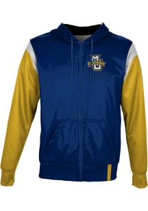 ProSphere Marquette Golden Eagles Youth Blue Tailgate Light Weight Jacket