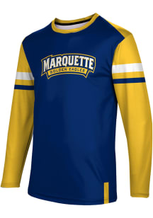 ProSphere Marquette Golden Eagles Blue Old School Long Sleeve T Shirt