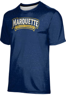 ProSphere Marquette Golden Eagles Blue Heather Short Sleeve T Shirt