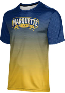 ProSphere Marquette Golden Eagles Blue Zoom Short Sleeve T Shirt