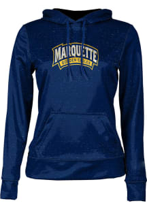ProSphere Marquette Golden Eagles Womens Blue Heather Hooded Sweatshirt