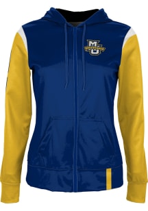 ProSphere Marquette Golden Eagles Womens Blue Tailgate Light Weight Jacket