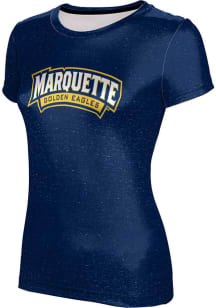 ProSphere Marquette Golden Eagles Womens Blue Heather Short Sleeve T-Shirt