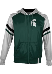 ProSphere Michigan State Spartans Youth Green Old School Light Weight Jacket